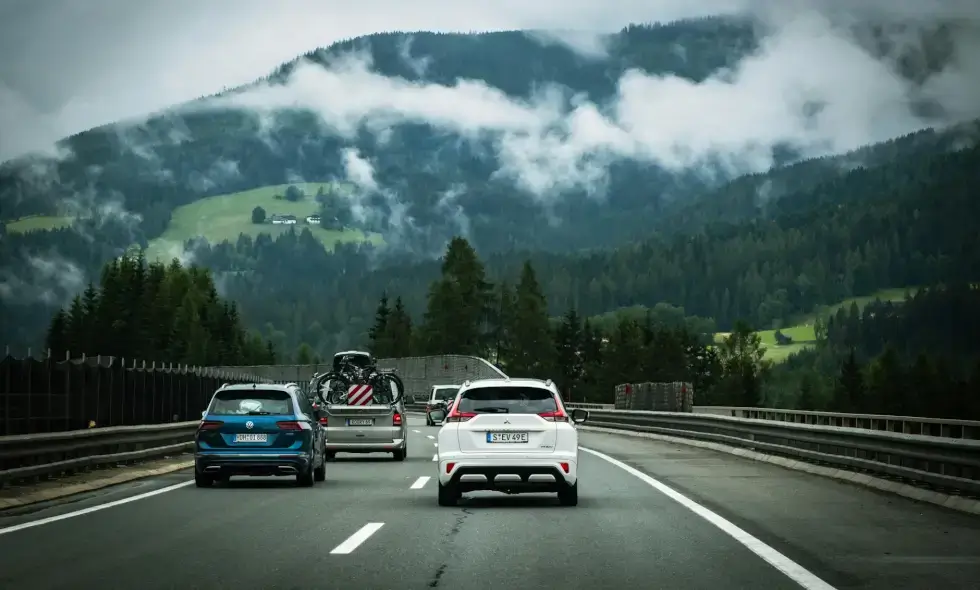 Austrijos greitkelių tinklas ir 2025 metų vinjetės pirkimo informacija